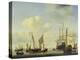 Warships at Amsterdam, ca. 1658-Willem Van De Velde-Premier Image Canvas