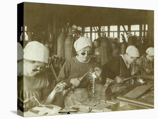 Wartime Economy, Women as Welders During World War I-null-Premier Image Canvas