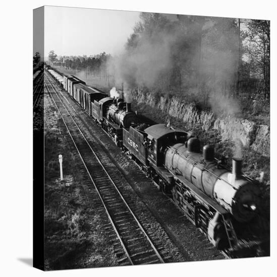 Wartime Railroading: Double-Header on Charleston-Western Carolina Line-Alfred Eisenstaedt-Premier Image Canvas