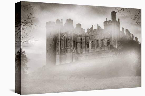 Warwick Castle in the Fog-Adrian Campfield-Premier Image Canvas