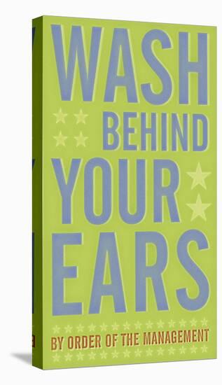 Wash Behind Your Ears-John Golden-Stretched Canvas
