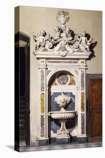 Washbasin in Sacristy, Church of Santa Maria Novella, Florence, Italy-Giovanni Della Robbia-Premier Image Canvas