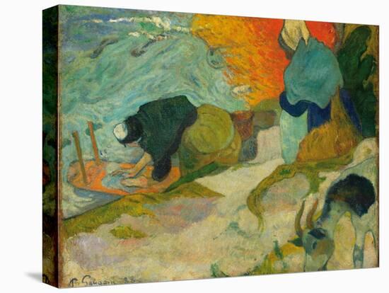 Washerwomen in Arles (Laveuses À Arle), 1888-Paul Gauguin-Premier Image Canvas