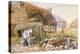 Washing Day at Balmarcara, C.1860 (W/C on Paper)-Myles Birket Foster-Premier Image Canvas