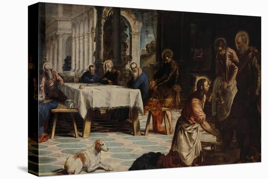 Washing of the Feet-Jacopo Robusti Tintoretto-Premier Image Canvas