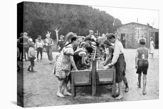 Washing-Up at a Juvenile Summer Holiday Camp, Germany, 1922-Otto Haeckel-Premier Image Canvas