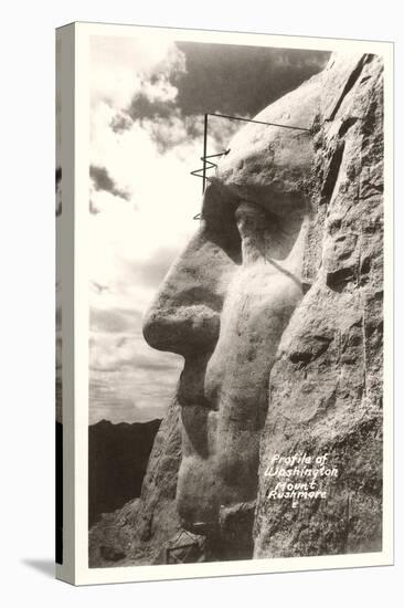 Washingiton's Profile, Mt. Rushmore-null-Stretched Canvas