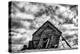 Washington. Abandoned Leaning Schoolhouse in Palouse Farm Country-Dennis Flaherty-Premier Image Canvas