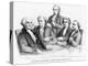 Washington and His Cabinet-Currier & Ives-Premier Image Canvas