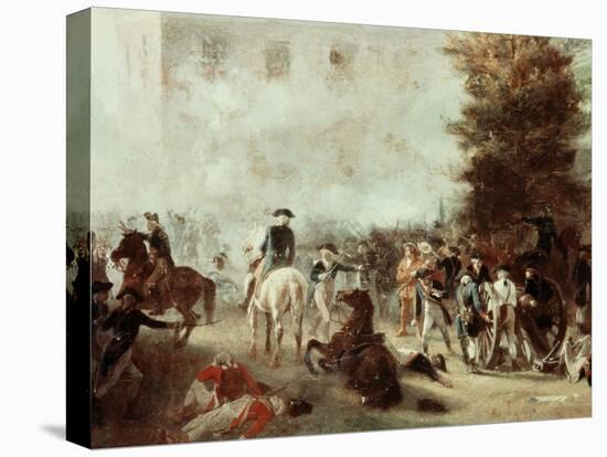 Washington at Battle of Germantown-Alonzo Chappel-Premier Image Canvas