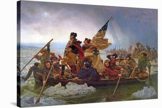 Washington Crossing the Delaware River, 25th December 1776, 1851 (Copy of an Original Painted in…-Emanuel Leutze-Premier Image Canvas