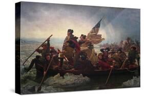 Washington Crossing the Delaware-Emanuel Leutze-Stretched Canvas