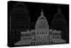 Washington D.C. Night-Cristian Mielu-Stretched Canvas