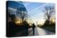 Washington DC - A Veteran Looks for a Name at Vietnam Veterans Memorial Wall at Sunrise-Orhan-Premier Image Canvas