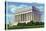 Washington DC, Exterior View of the Lincoln Memorial-Lantern Press-Stretched Canvas