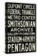 Washington DC Metro Stations Vintage Retro Metro Travel-null-Stretched Canvas