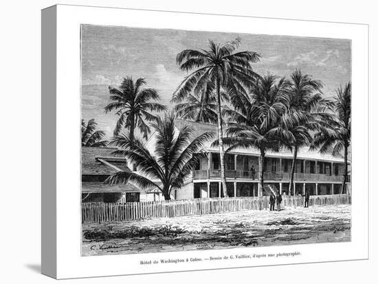 Washington Hotel, Colón, Panama, 19th Century-Vuillier-Premier Image Canvas