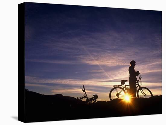 Washington, Mountain Biking, Wenatchee Valley, Washington State, USA-Paul Harris-Premier Image Canvas