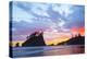 Washington, Olympic National Park. Second Beach at Sunset-Jaynes Gallery-Premier Image Canvas