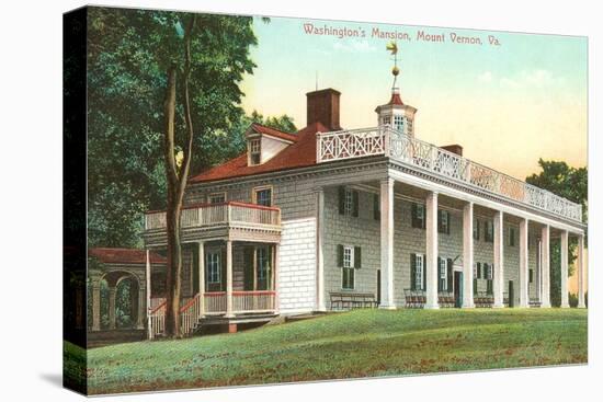 Washington's Mansion, Mt. Vernon, Virginia-null-Stretched Canvas