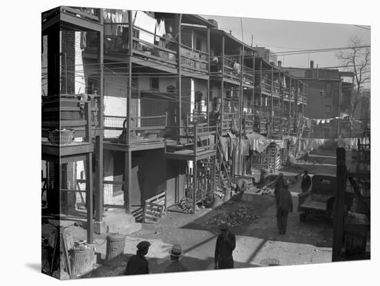 Washington Slum, 1935-Carl Mydans-Premier Image Canvas