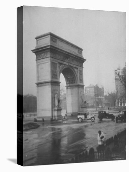 Washington Square Arch Designed by Stanford White, Washington Square Park, Greenwich Village, NYC-Emil Otto Hoppé-Premier Image Canvas