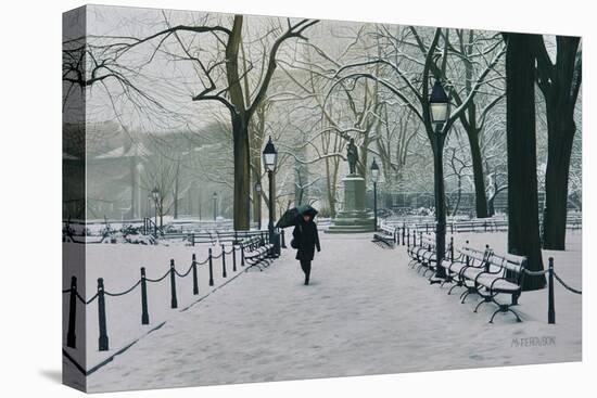 Washington Square Park in the Snow, 2014-Max Ferguson-Premier Image Canvas