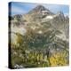 Washington State, North Cascades, Lewis Lake and Black Peak, view from Heather Pass-Jamie & Judy Wild-Premier Image Canvas