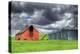 Washington State, Palouse. Barn and Silos-Jaynes Gallery-Premier Image Canvas