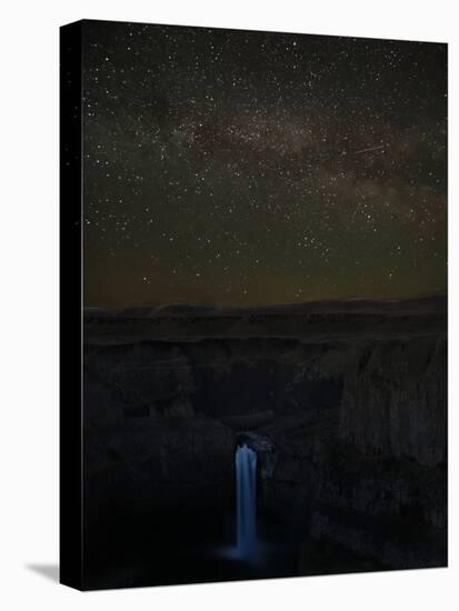 Washington State, Palouse Falls State Park, Palouse Falls, with Milky Way-Jamie & Judy Wild-Premier Image Canvas