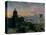 Washington Street, Indianapolis At Dusk-Theodor Groll-Premier Image Canvas