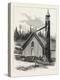 Washington Territory: the Episcopal Church and Belfry at Tacoma. U.S., 1880 1881-null-Premier Image Canvas