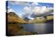 Wast Water with Great Gable and Scarfell Pike in the Distance-null-Premier Image Canvas