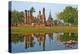 Wat Mahatat, Sukhothai Historical Park, Sukhothai, Thailand, Southeast Asia, Asia-null-Premier Image Canvas