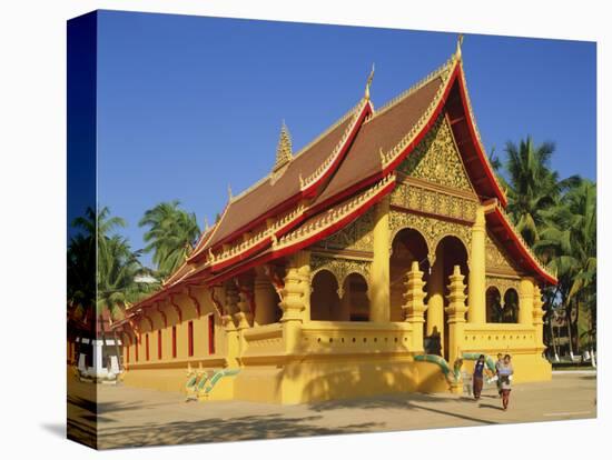 Wat Ong Teu, Vientiane, Laos-G Richardson-Premier Image Canvas