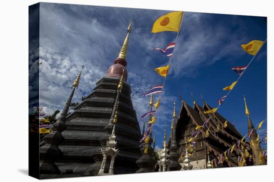Wat Phan Tao, Chiang Mai, Thailand, Southeast Asia, Asia-null-Premier Image Canvas