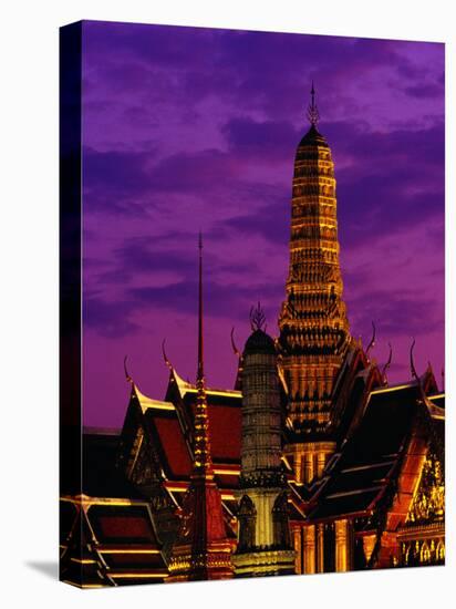 Wat Phra Keo at Dusk, Bangkok, Thailand-Richard I'Anson-Premier Image Canvas