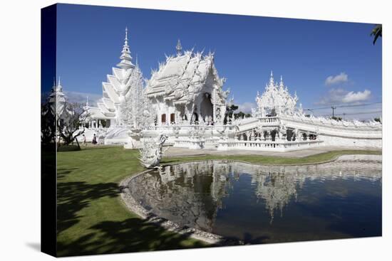 Wat Rong Khun (White Temple), Chiang Rai, Northern Thailand, Thailand, Southeast Asia, Asia-Stuart Black-Premier Image Canvas