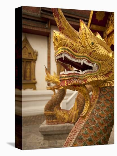 Wat Tung Yu, Chiang Mai, Chiang Mai Province, Thailand, Southeast Asia, Asia-Michael Snell-Premier Image Canvas