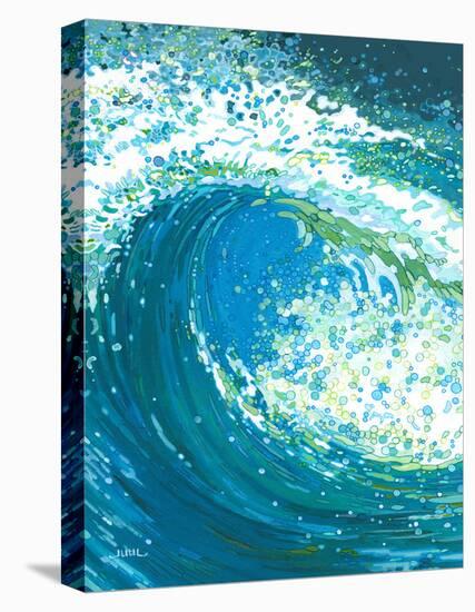 Watch the Wave-Margaret Juul-Stretched Canvas