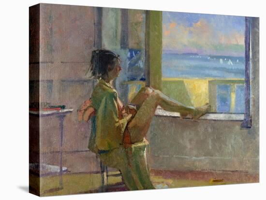 Watching the Regatta-Bob Brown-Premier Image Canvas