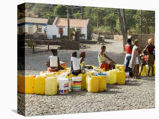 Water Containers That Have Been Filled from Communal Water Facility and are Awaiting Collection-R H Productions-Premier Image Canvas