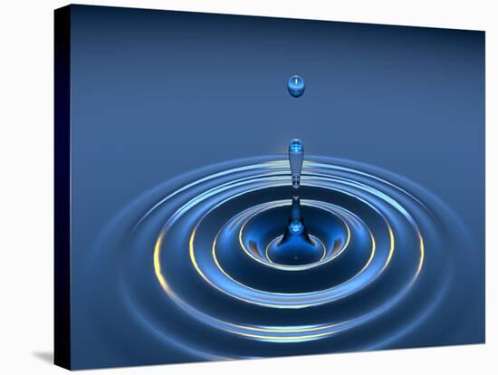 Water Drop-David Parker-Premier Image Canvas