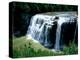 Water falling from rocks in a forest, Middle Falls, Genesee River, Letchworth State Park, New Yo...-null-Premier Image Canvas