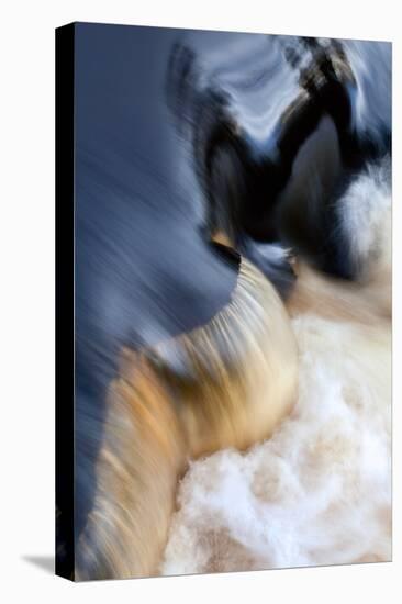 Water Flowing over Stones-Mark Sunderland-Premier Image Canvas