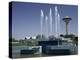 Water Fountain and Tower, Baghdad, Iraq, Middle East-Thouvenin Guy-Premier Image Canvas