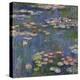 Water Lilies (Nymphéas), c.1916-Claude Monet-Stretched Canvas