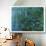 Water Lilies-Claude Monet-Stretched Canvas displayed on a wall