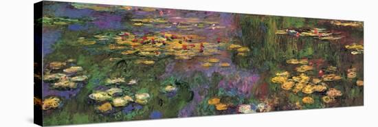 Water Lilies-Claude Monet-Stretched Canvas