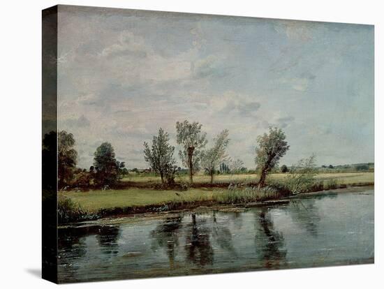 Water Meadows Near Salisbury, c.1820-John Constable-Premier Image Canvas